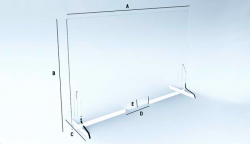 Painel de proteção para atendimento público